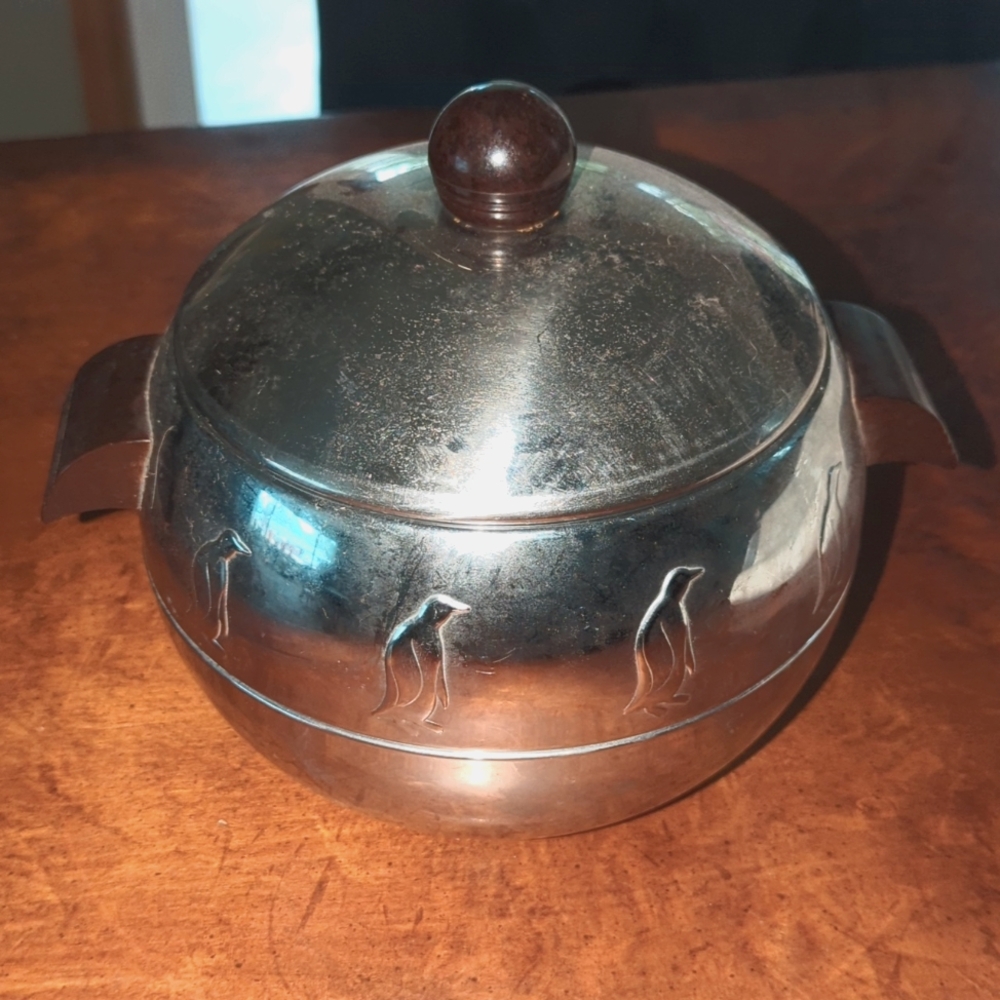 West Bend Aluminum Co Penguin Ice Bucket